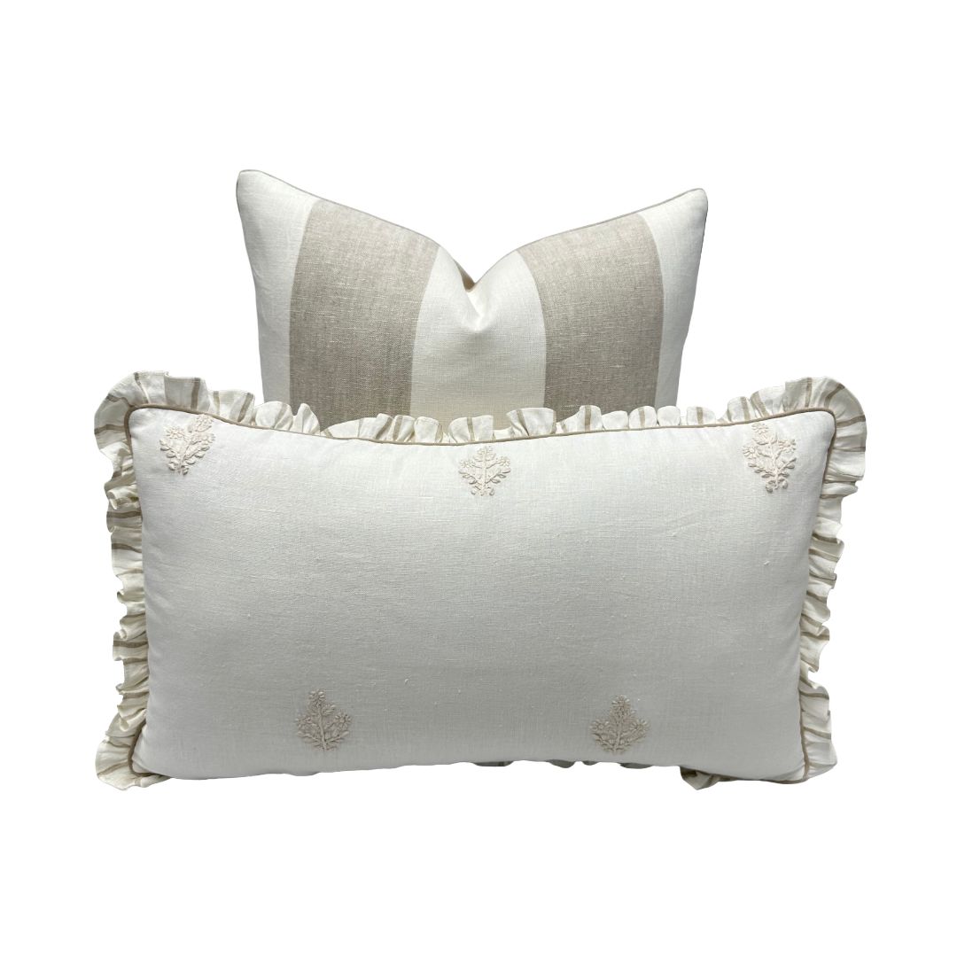 Thibaut - Stockwell Stripe in Light Linen