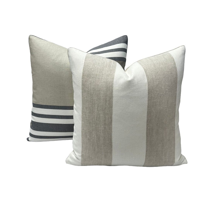 Thibaut - Stockwell Stripe in Light Linen