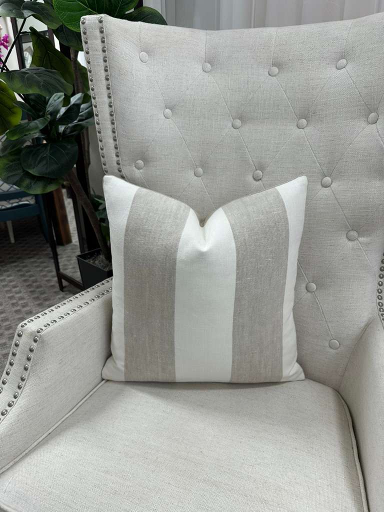 Thibaut - Stockwell Stripe in Light Linen