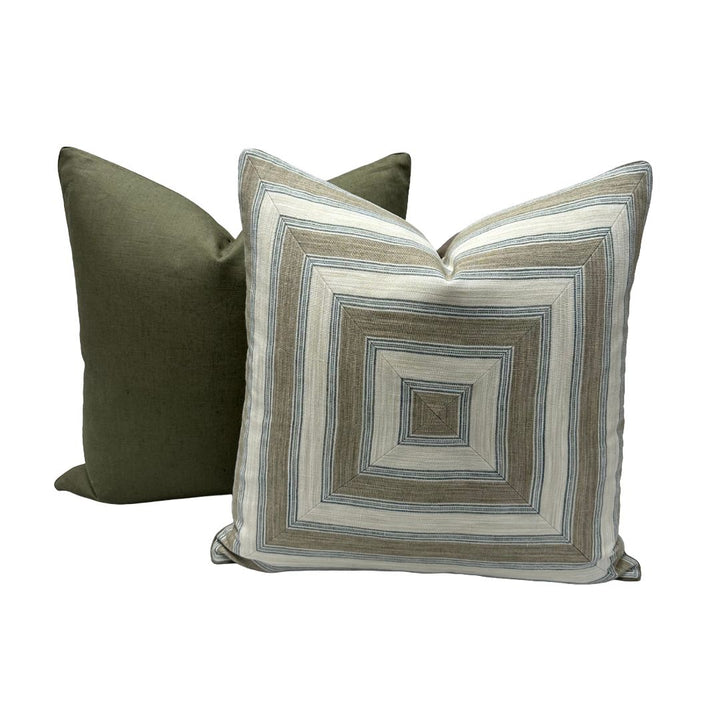 Colefax & Fowler - Romaine Stripe in Stone