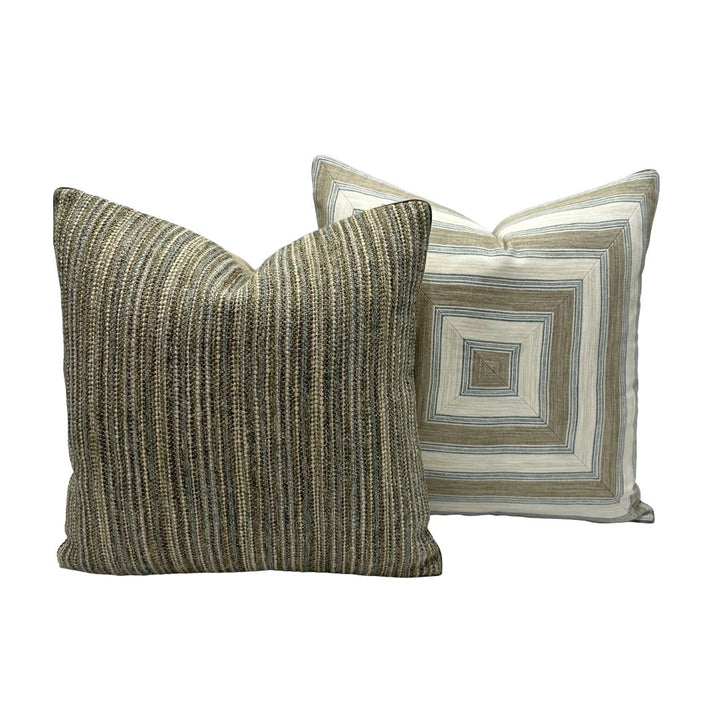 Colefax & Fowler - Romaine Stripe in Stone