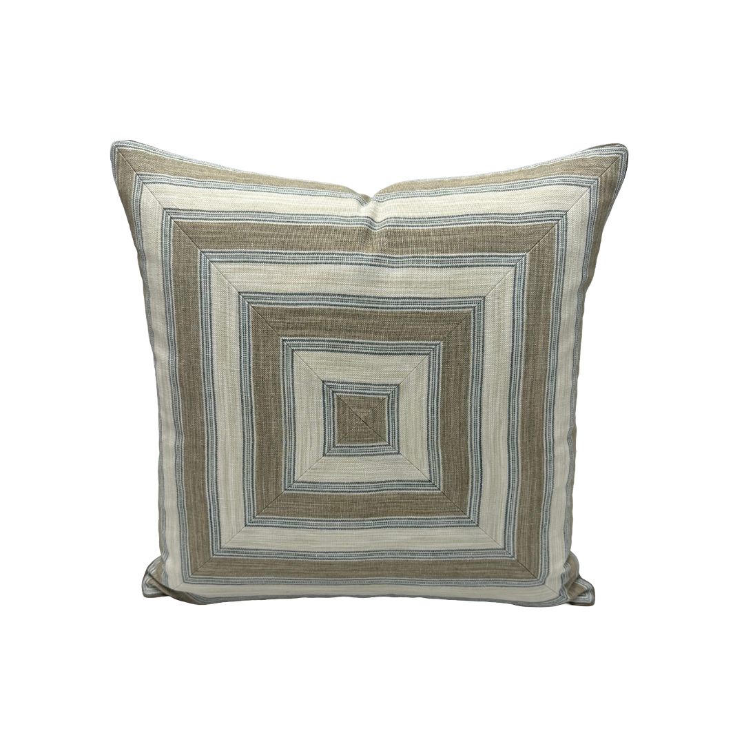 Colefax & Fowler - Romaine Stripe in Stone