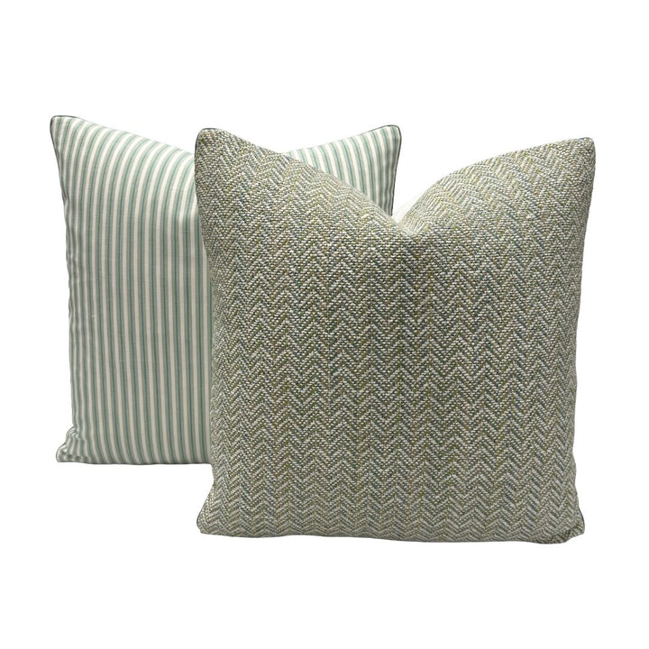 Colefax & Fowler - Doria in Fern/Aqua