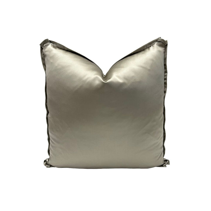 Silk Taffeta in Dove Grey