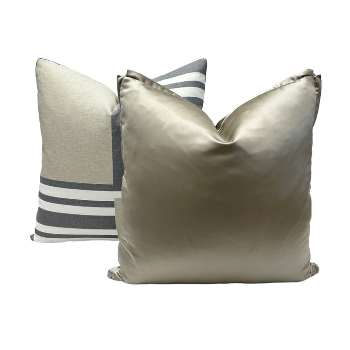 Silk Taffeta in Dove Grey