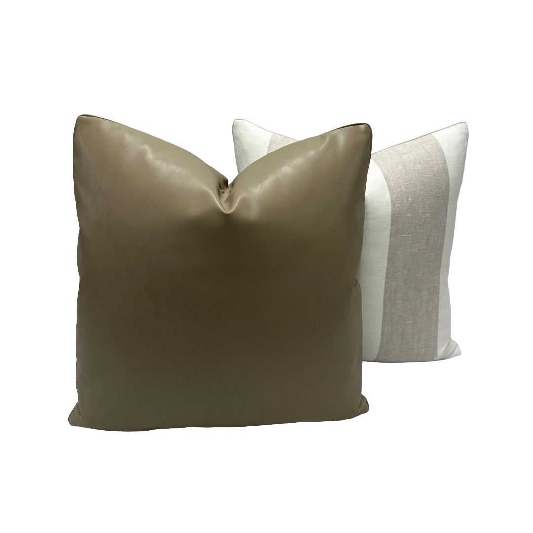 Holly Hunt - Faux Leather in Beige