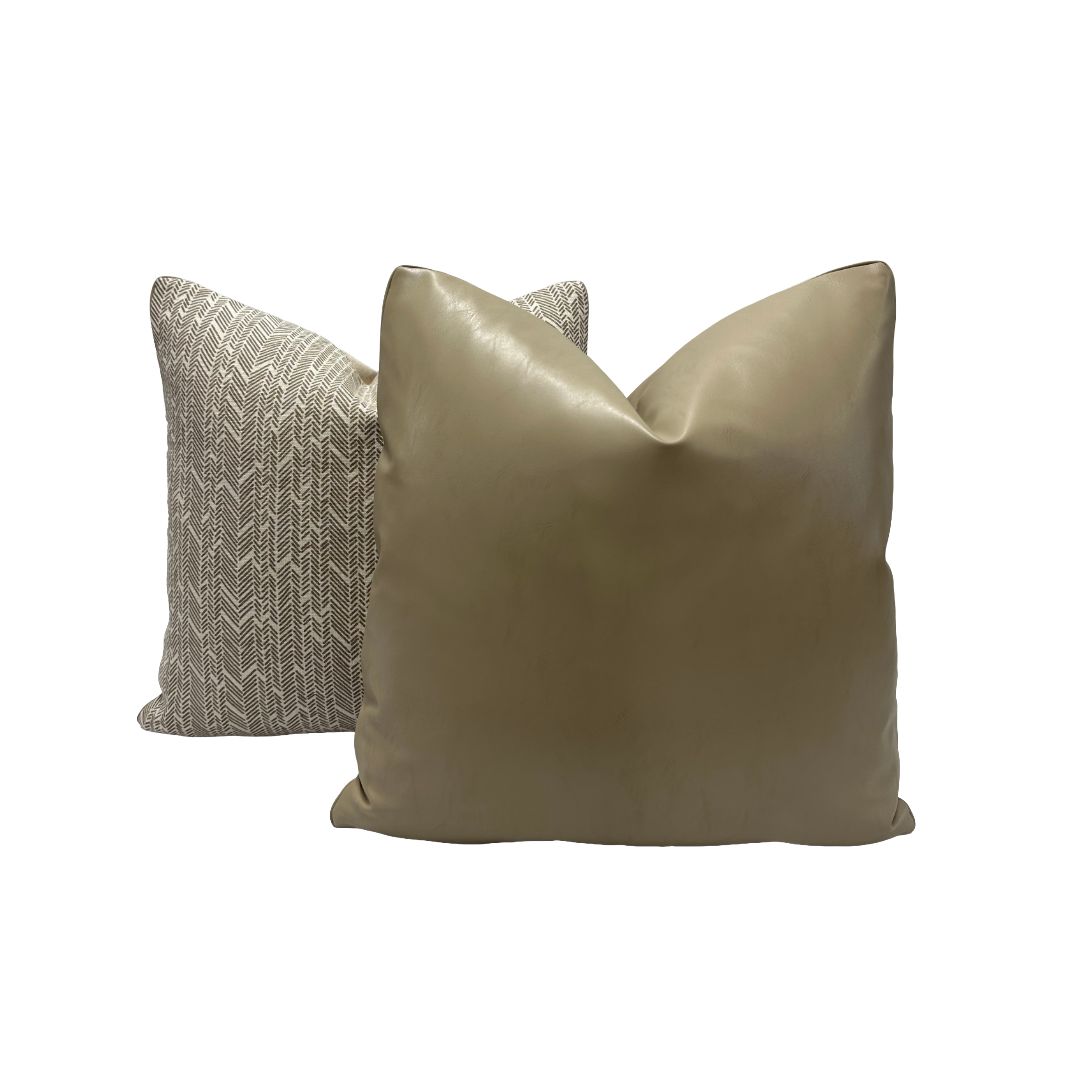 Holly Hunt - Faux Leather in Beige