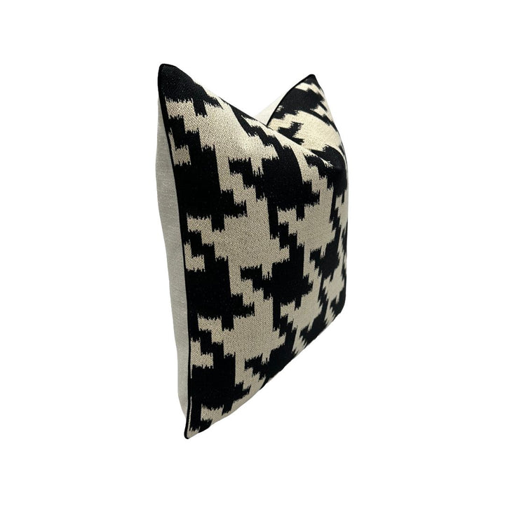 Midnight Houndstooth in Black