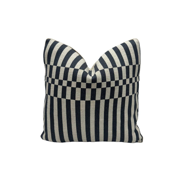 George Spencer - Check Stripe in Navy