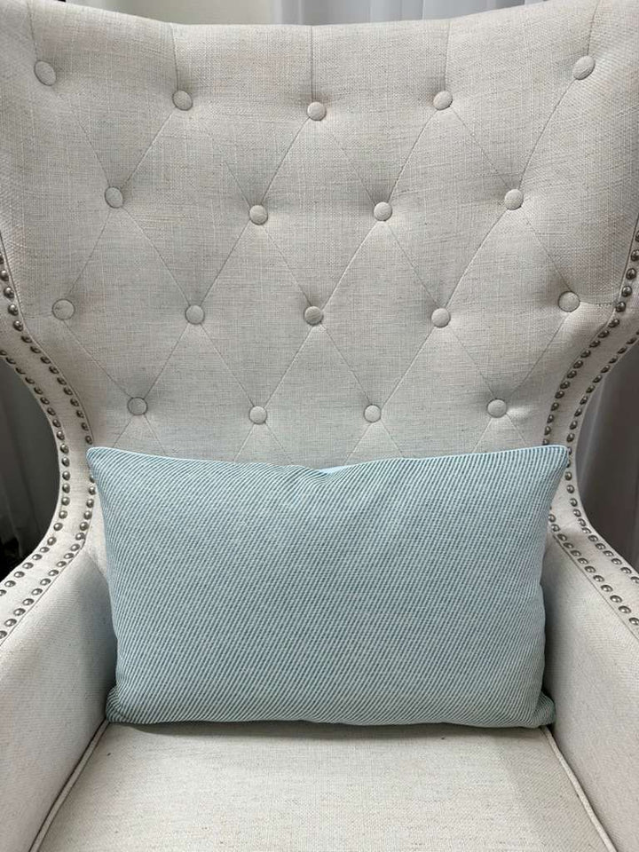 Schumacher - Bowery in Aqua