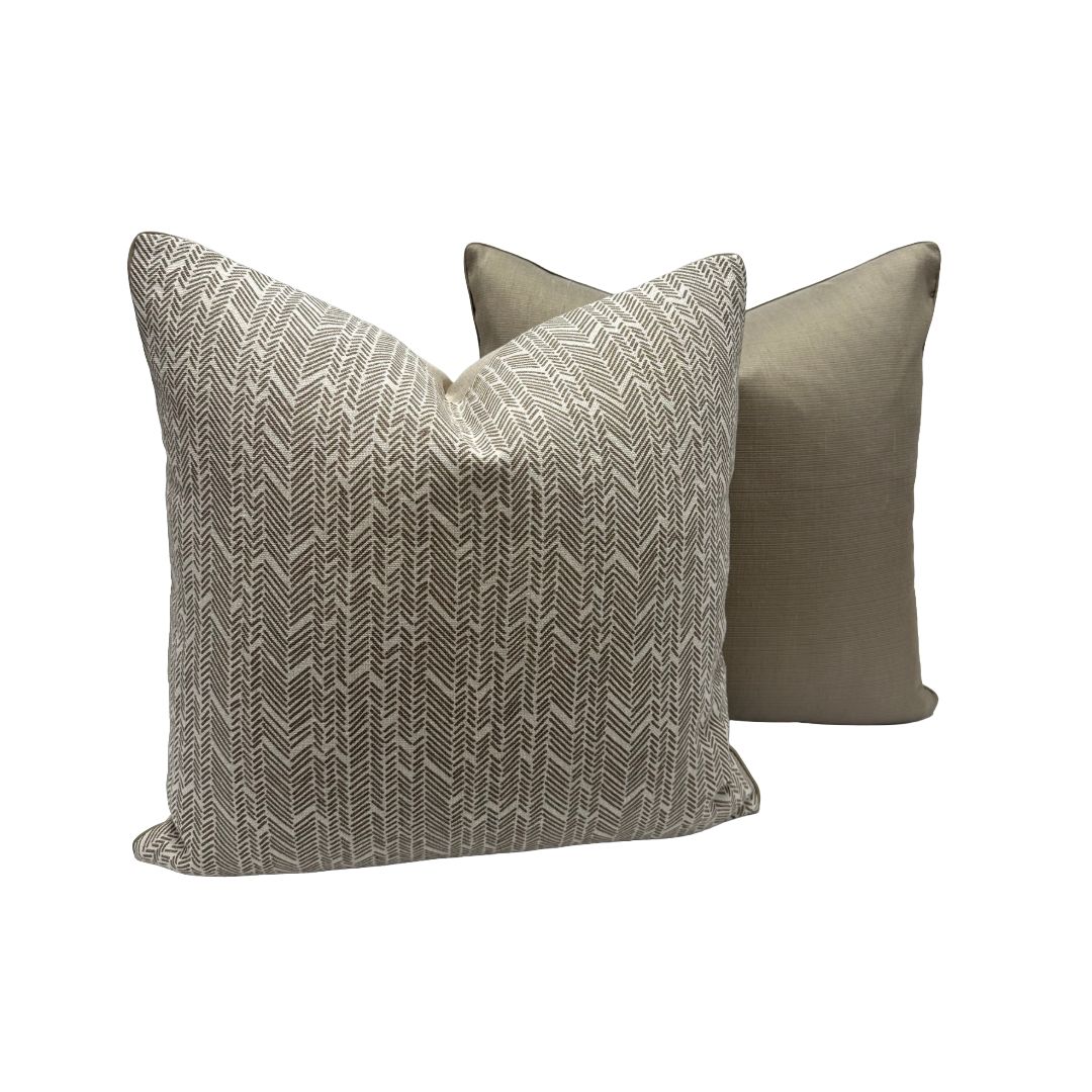 Arrow Weave in Brown