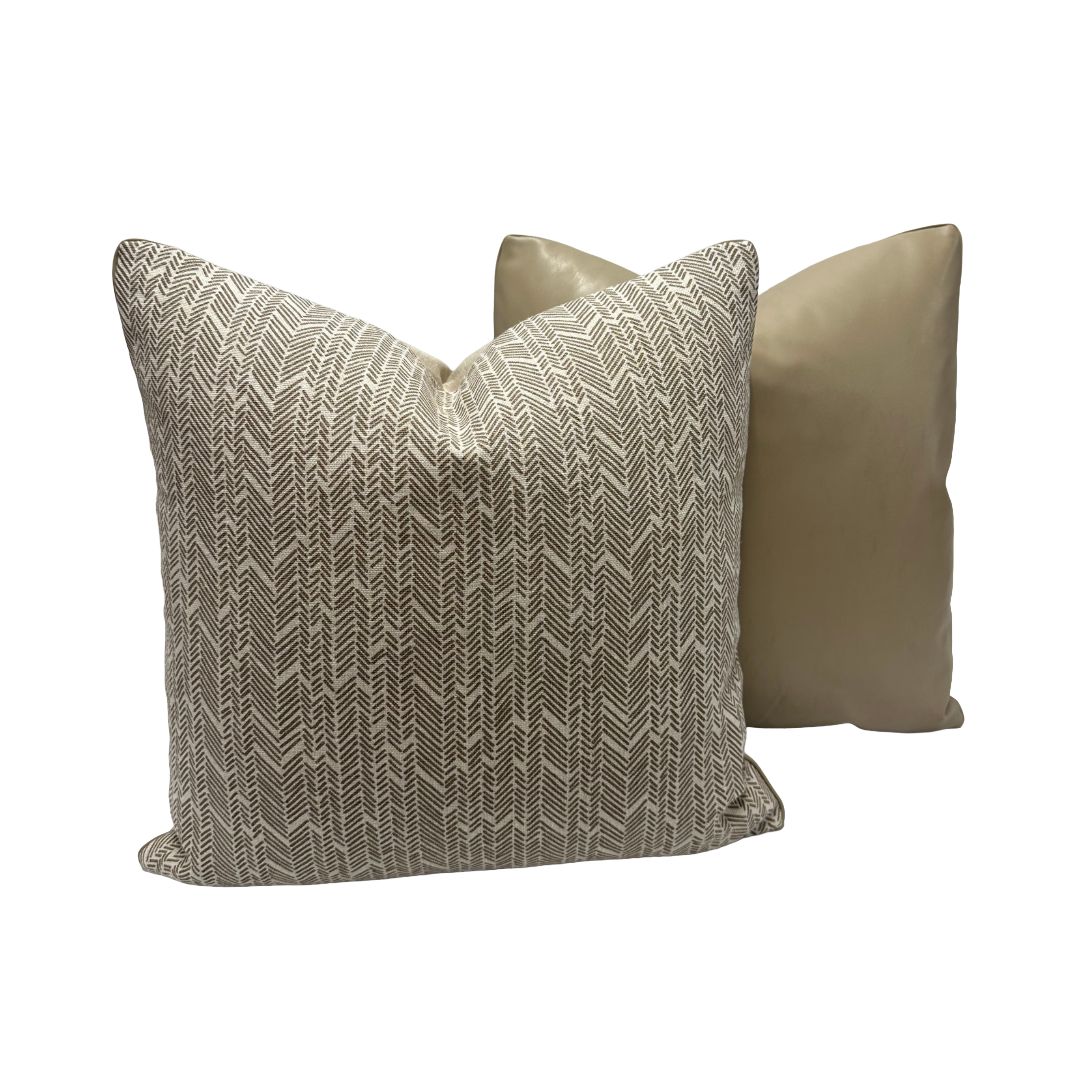 Arrow Weave in Brown