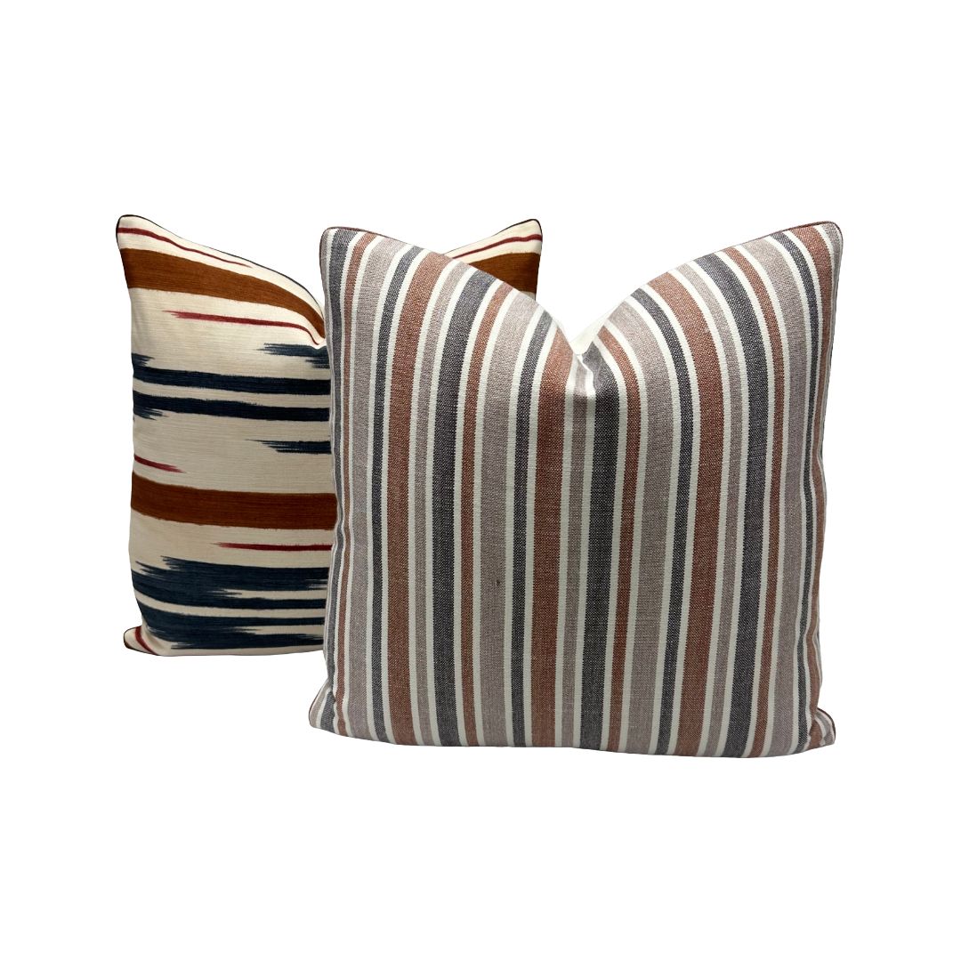 Somerset Stripe in Brick