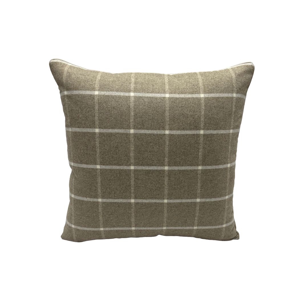 Somerset Windowpane in Taupe