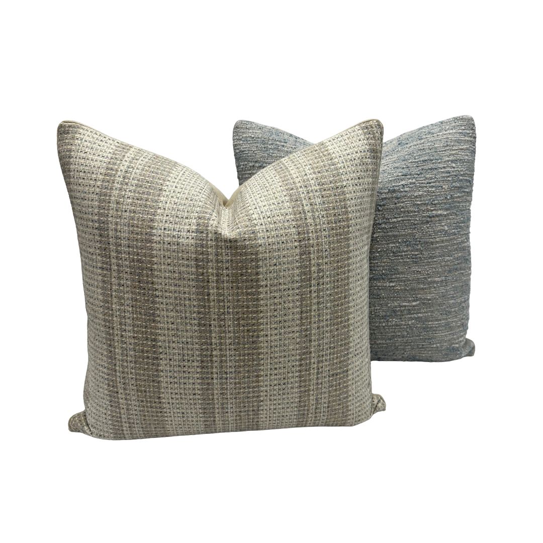 Langley Weave in Natural Blue