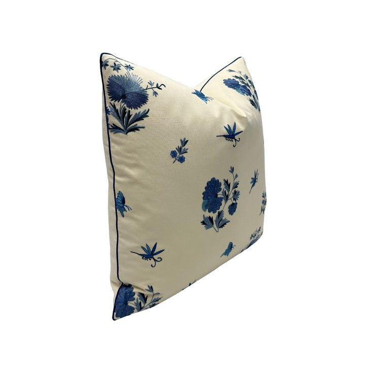 Carleton V - Porcelain Floral Toss in Indigo/Cream