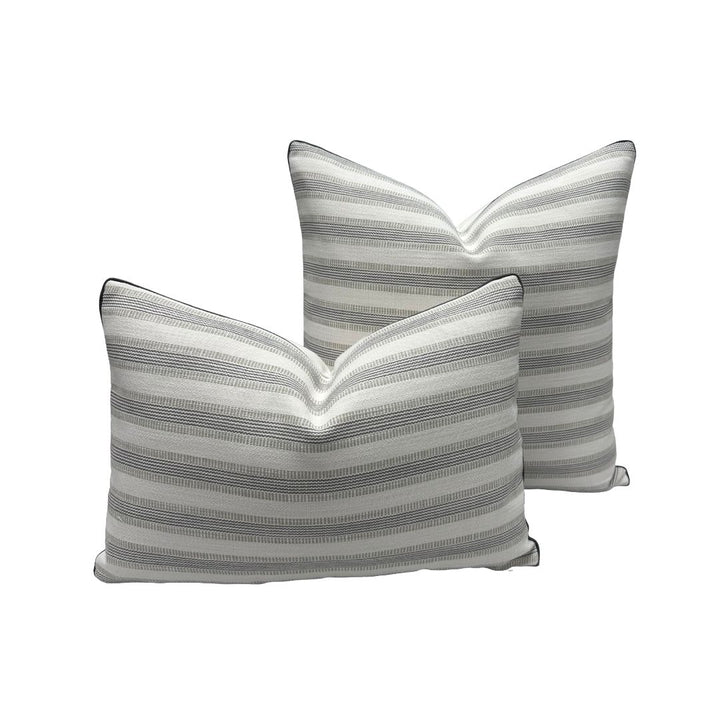 Perennials - Piccadilly Stripe in White Sands