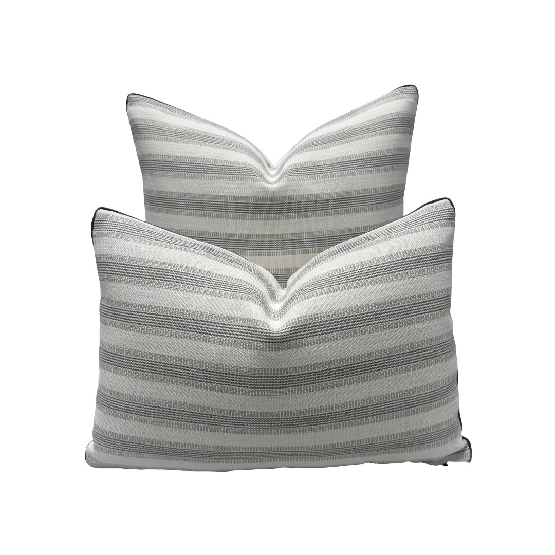 Perennials - Piccadilly Stripe in White Sands