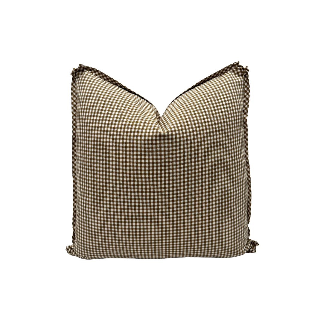 Schumacher - Barnet Cotton Check in Mocha