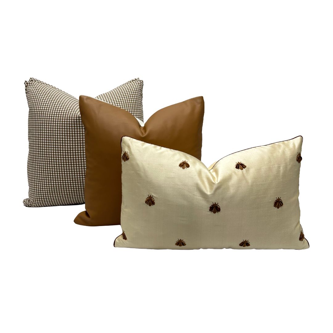 Schumacher - Barnet Cotton Check in Mocha