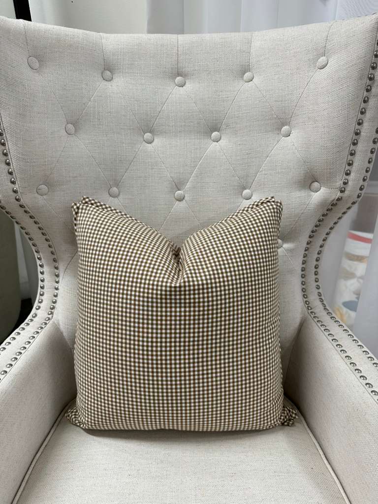 Schumacher - Barnet Cotton Check in Mocha