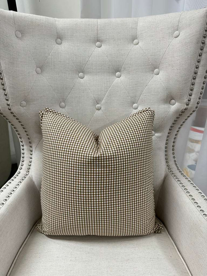 Schumacher - Barnet Cotton Check in Mocha