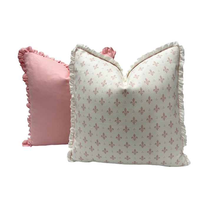 Schumacher - Fleur De Lis in Blush