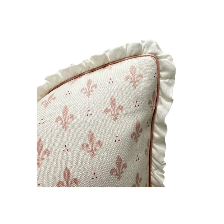 Schumacher - Fleur De Lis in Blush