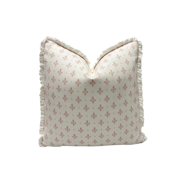 Schumacher - Fleur De Lis in Blush