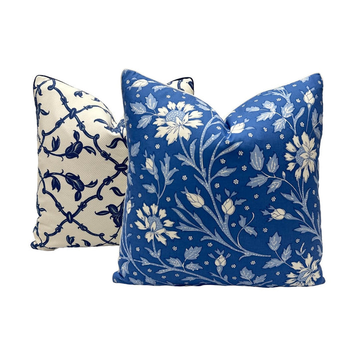 Brunschwig & Fils - Verrieres (Cotton) in Blue