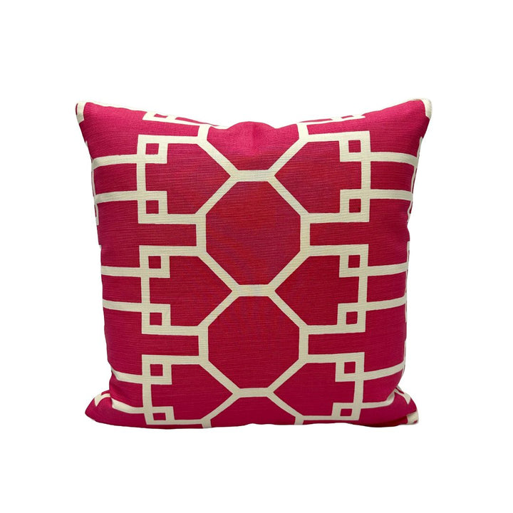 Quadrille - Brighton Reversed in Magenta on Tint