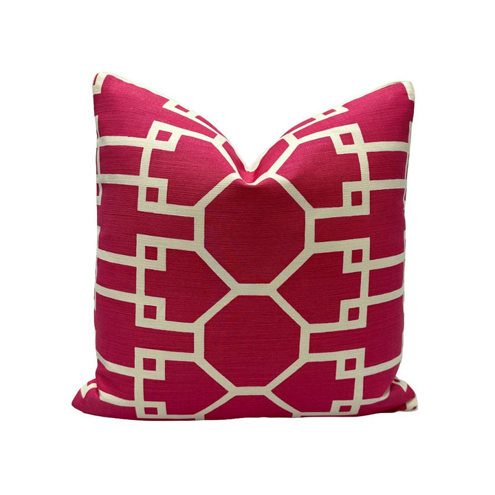 Quadrille - Brighton Reversed in Magenta on Tint