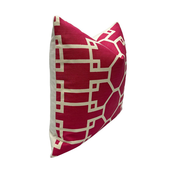 Quadrille - Brighton Reversed in Magenta on Tint