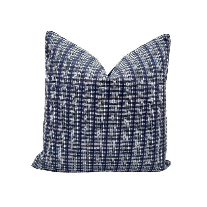 Schumacher - Zealand Check in Denim
