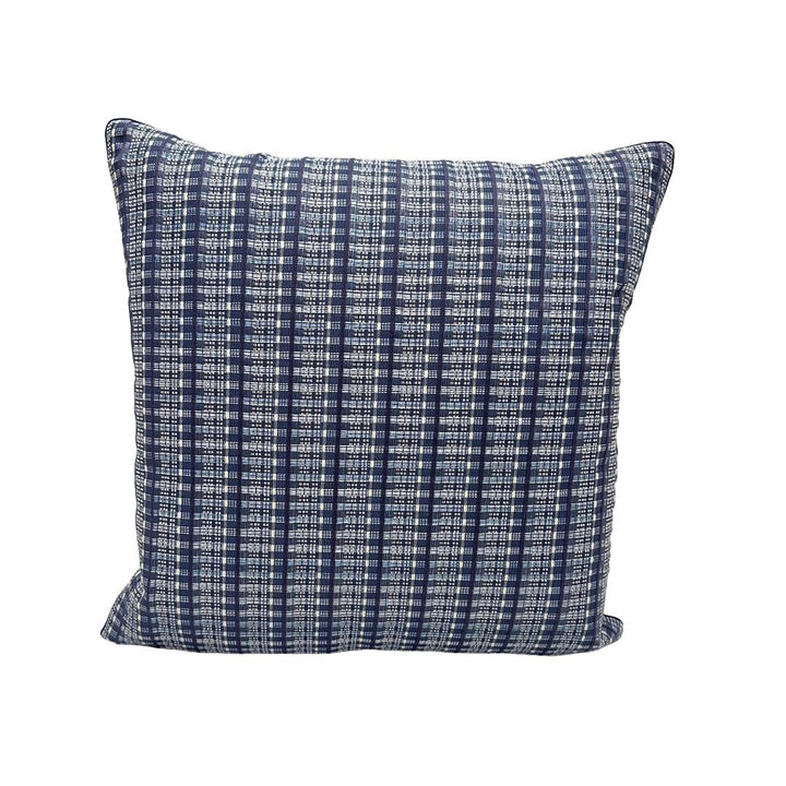 Schumacher - Zealand Check in Denim