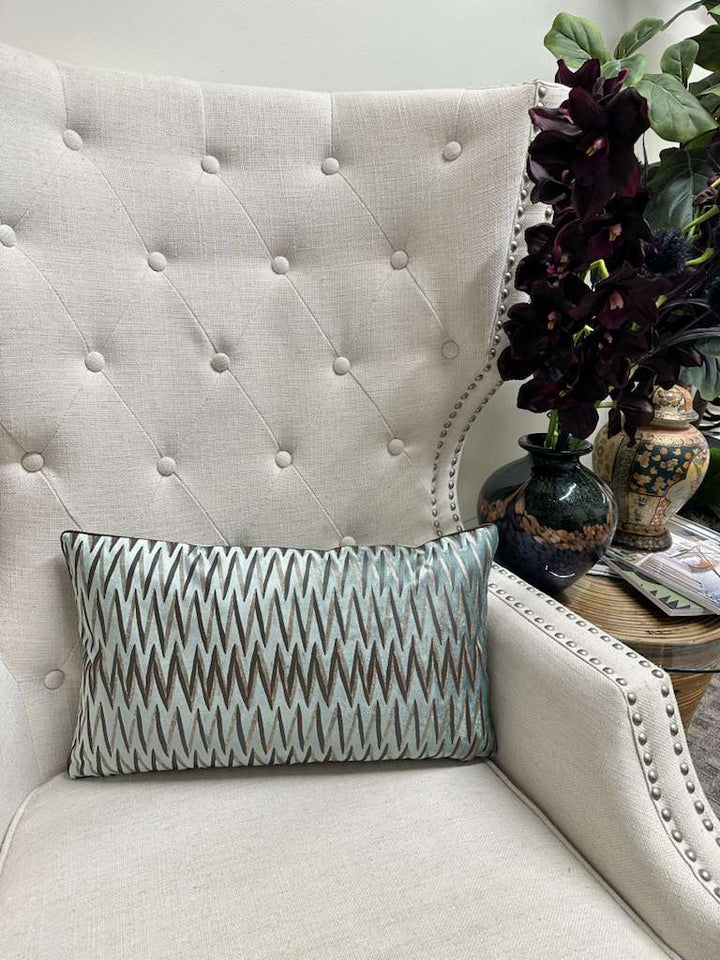 Jasper - ZigZag Stripe in Teal