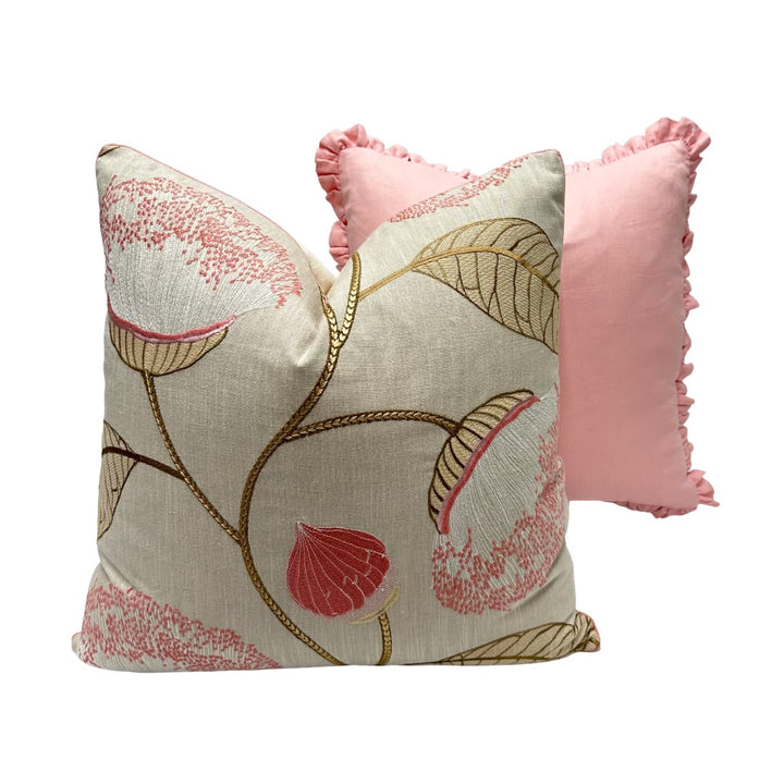Schumacher - Celinda Embroidery in Blush