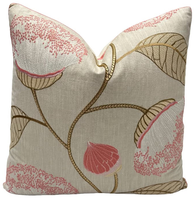 Schumacher - Celinda Embroidery in Blush