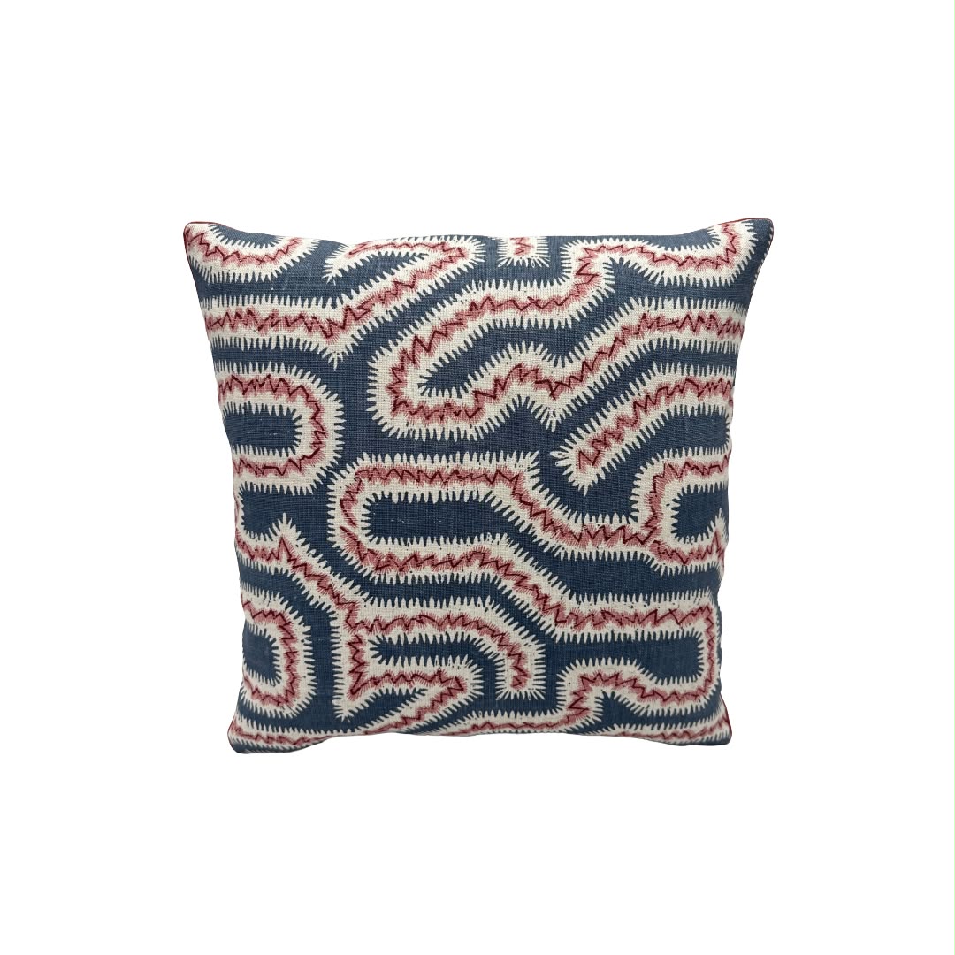Rapture & Wright - Moorish Maze in Indigo