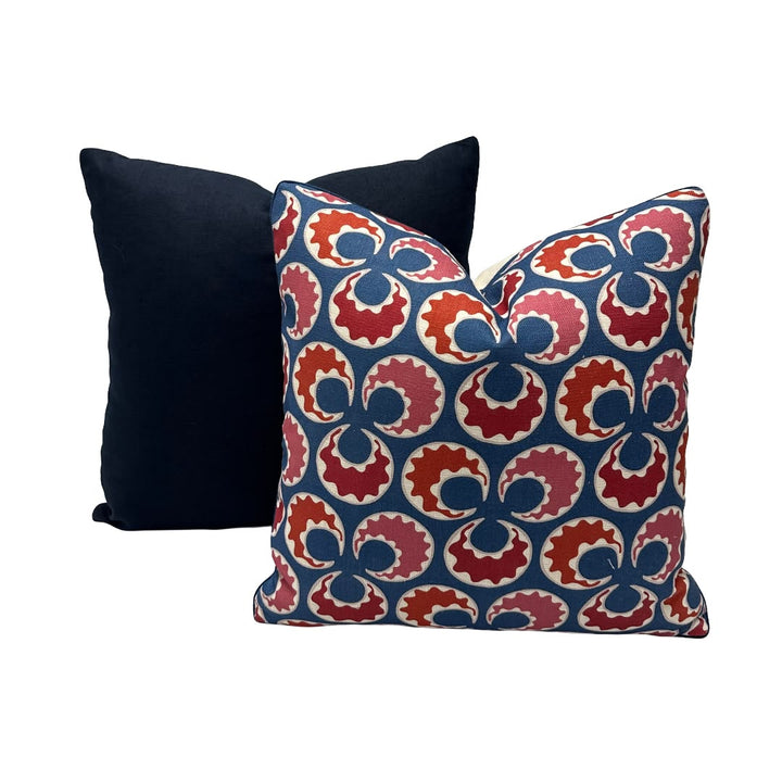 Ottoline - Chintamani Fun in Blue & Reds