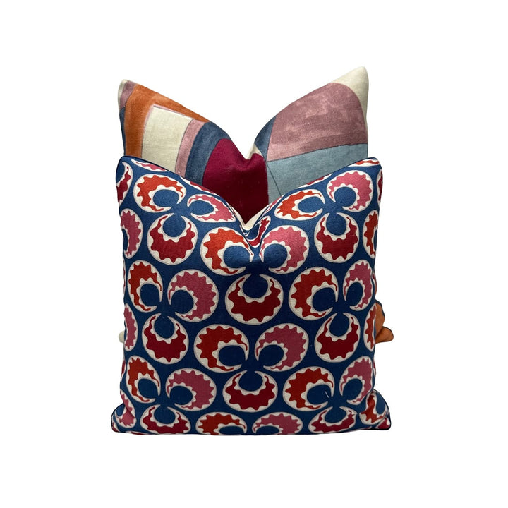 Ottoline - Chintamani Fun in Blue & Reds