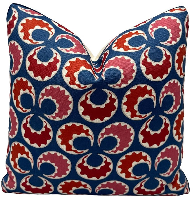 Ottoline - Chintamani Fun in Blue & Reds