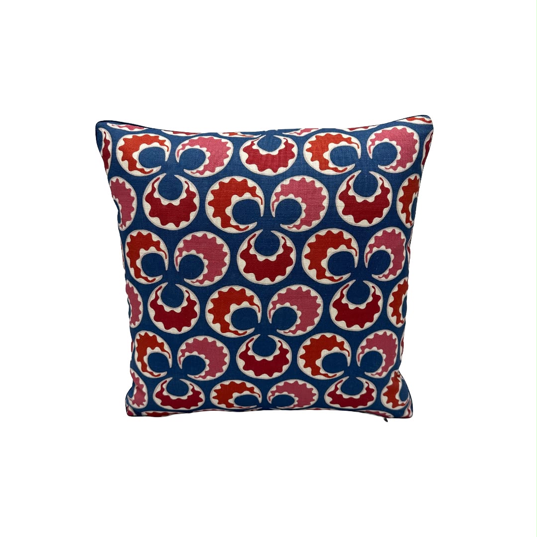 Ottoline - Chintamani Fun in Blue & Reds