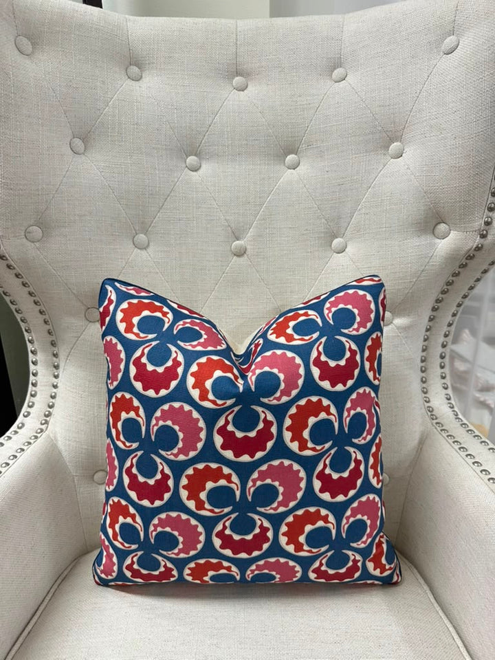 Ottoline - Chintamani Fun in Blue & Reds