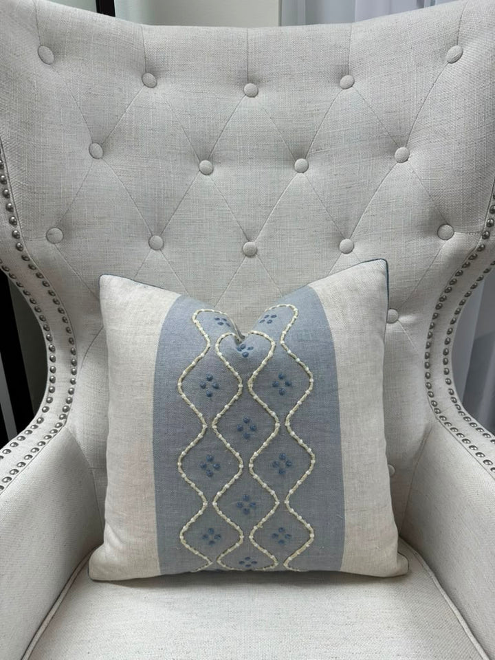 Cowtan & Tout - Lorca Stripe in Blue
