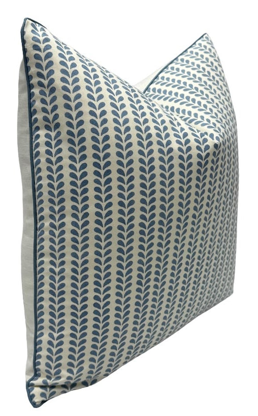 Schumacher + Molly Mahon - Bindi Hand Block Print in Blue