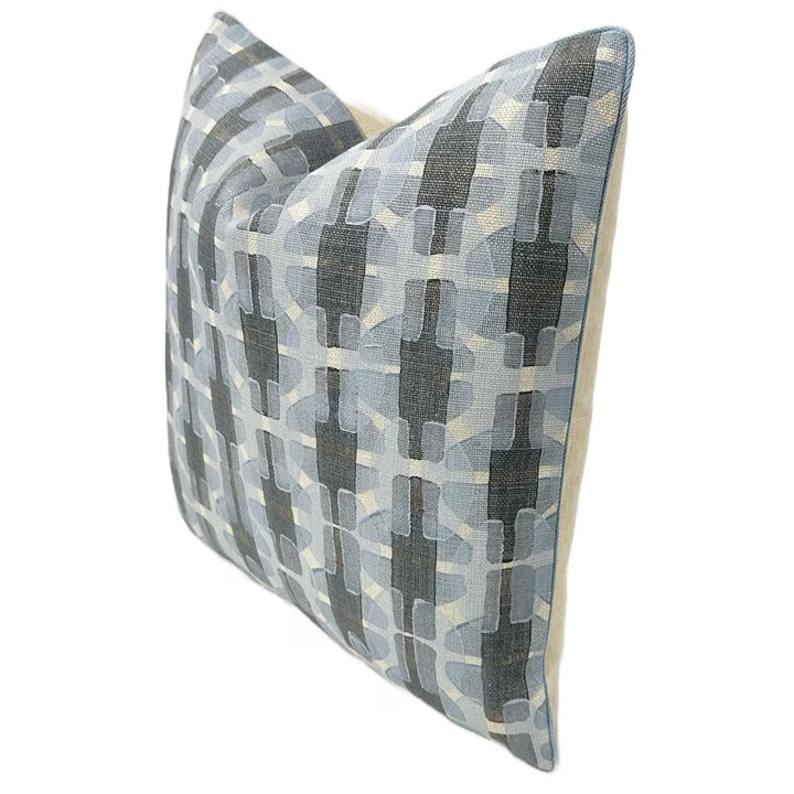 Galbraith & Paul - Madras in Denim - Batram Linen