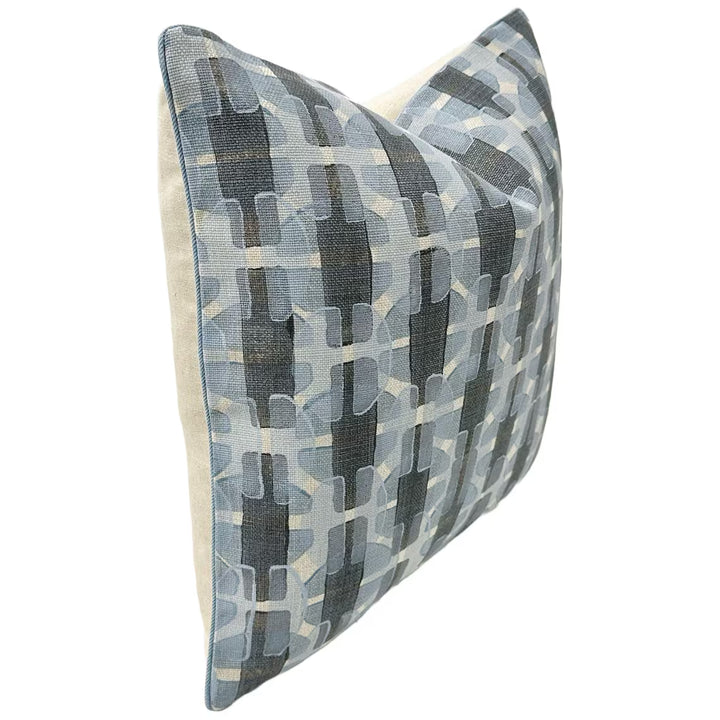 Galbraith & Paul - Madras in Denim - Batram Linen