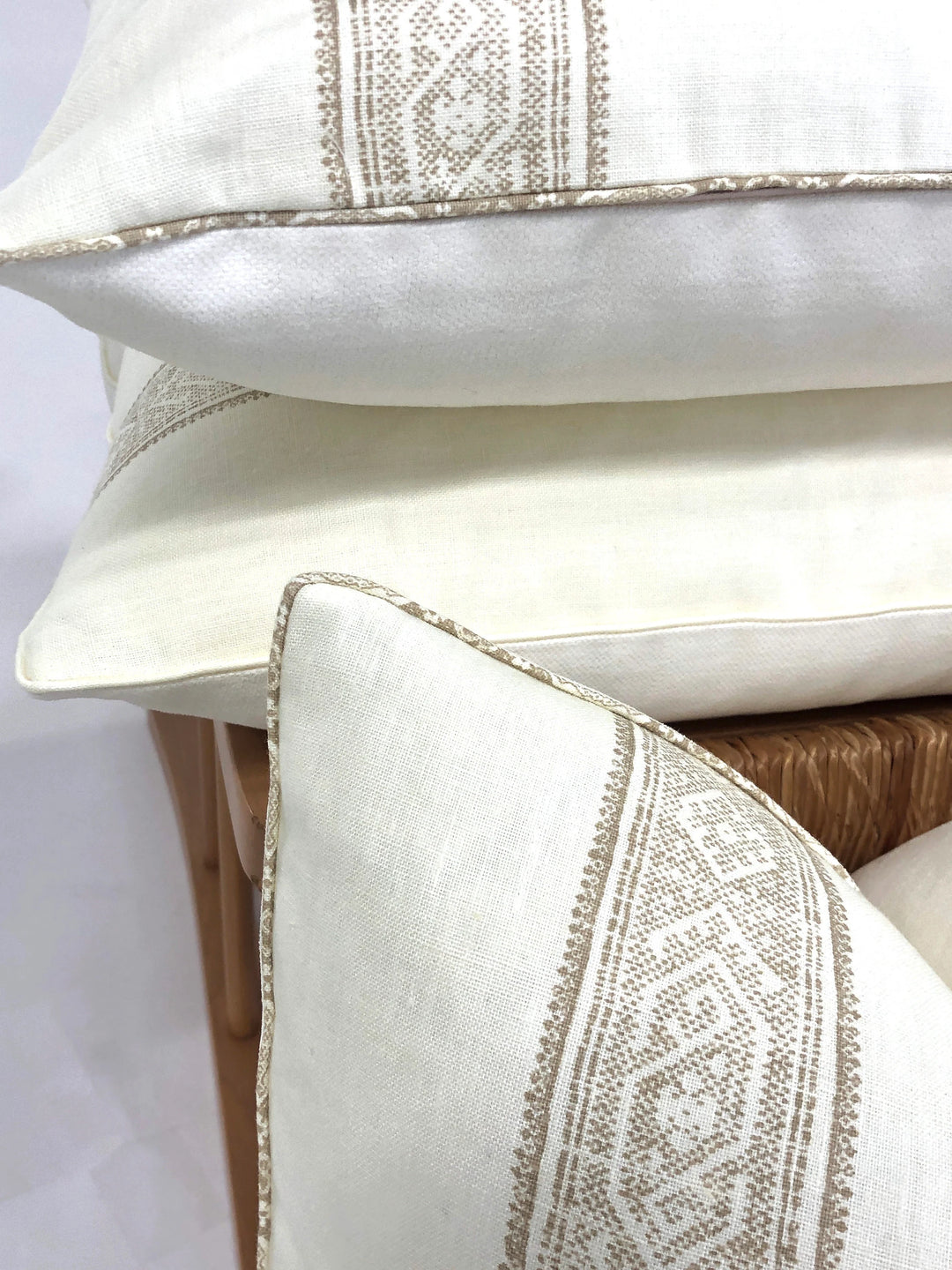 Carolina Irving - Patmos Stripe in Taupe
