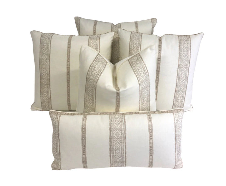 Carolina Irving - Patmos Stripe in Taupe